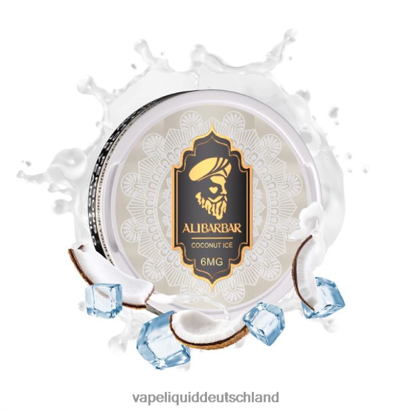 Alibarbar Nikotinbeutel Kokoseis X068JX83 Vape Ohne Nikotin