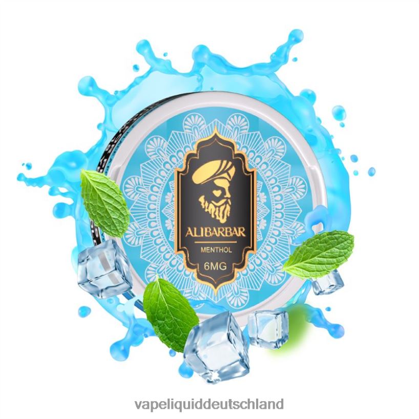 Alibarbar Nikotinbeutel Menthol X068JX88 Vape Ohne Nikotin