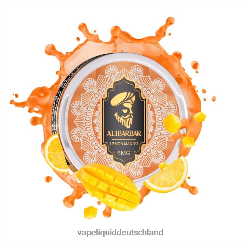 Alibarbar Nikotinbeutel Zitronenmango X068JX86 Vape Deutschland