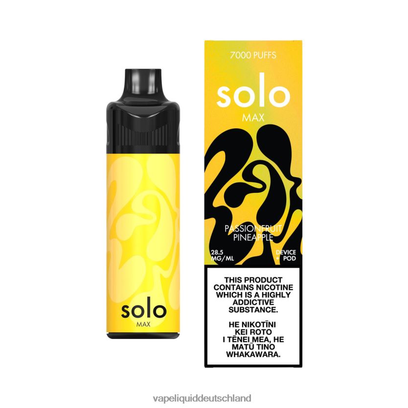 Vape Deutschland Passionsfrucht-Ananas | Solo MAX Pod-Kit 40F6BP69