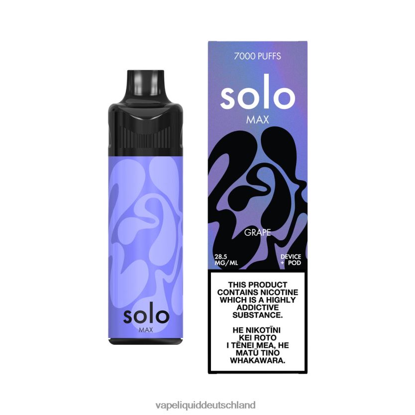 Vape Deutschland Traube | Solo MAX Pod-Kit 40F6BP67