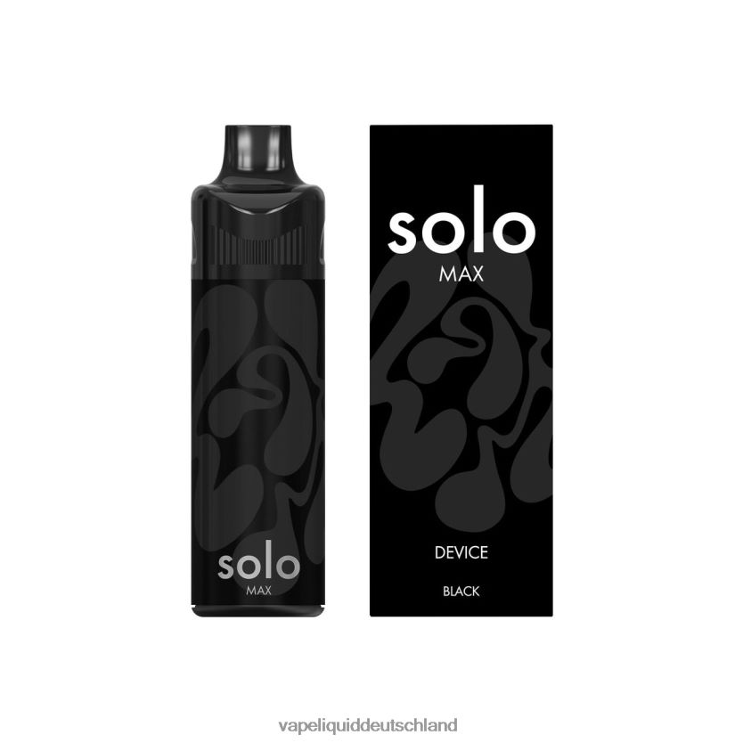 Vape Liquid Schwarz | Solo MAX Pod-Gerät 40F6BP72