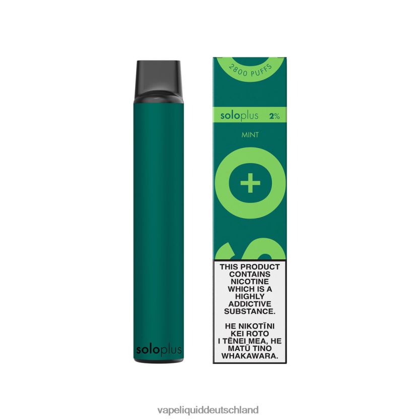 Vape Deutschland Minze | Solo Plus Einweg-Vapor 40F6BP33
