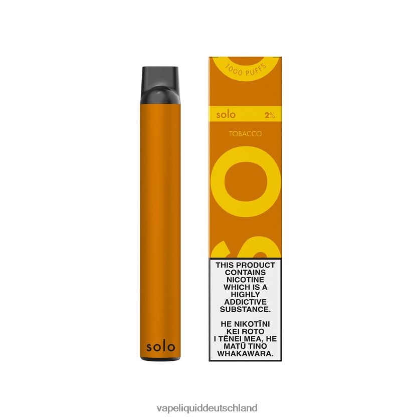 Vape Deutschland Tabak | Solo Einweg-Vapor 40F6BP17