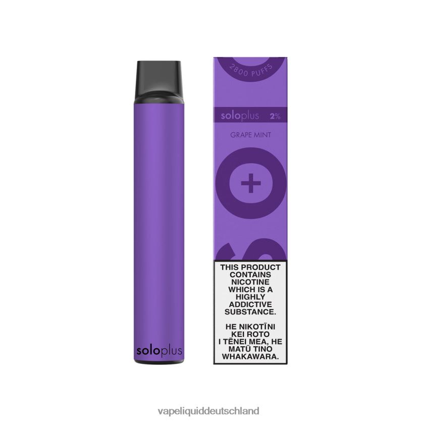 Vape Deutschland Traubenminze | Solo Plus Einweg-Vapor 40F6BP27