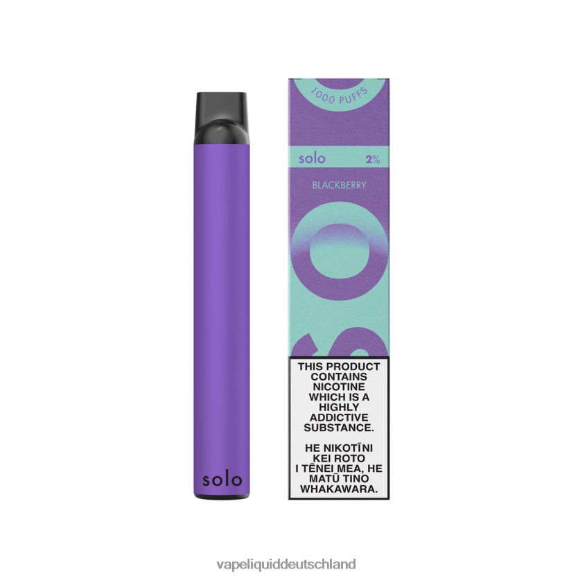 Vape Liquid Brombeere | Solo Einweg-Vape-Paradies-Kollektion 40F6BP22