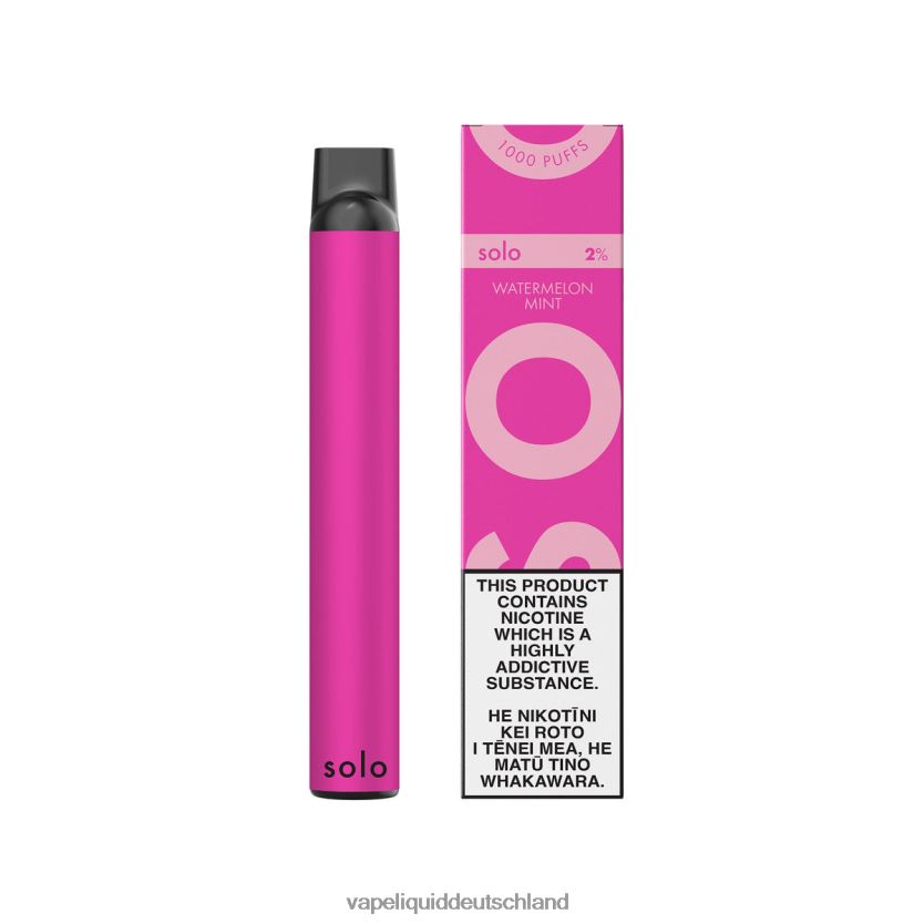 Vape Liquid Wassermelonenminze | Solo Einweg-Vapor 40F6BP2