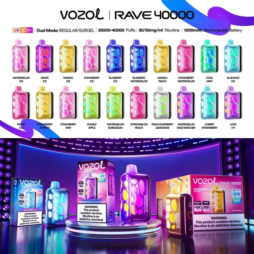 D42B441 Vozol Rave 40000