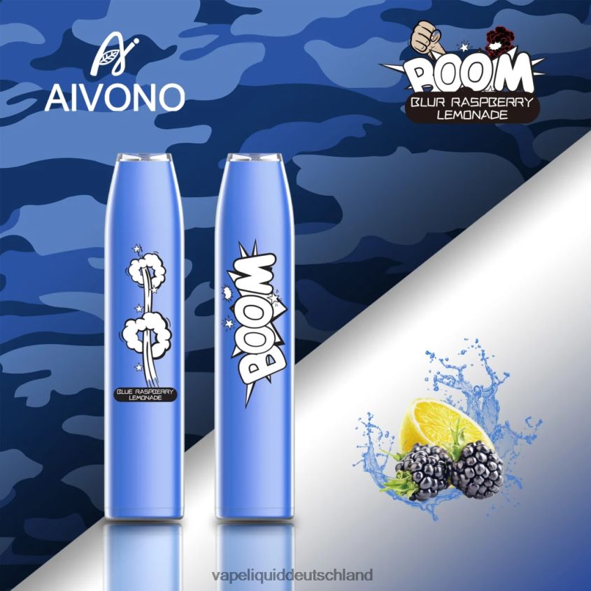 Aivono AIM BOOM 600 blaue Himbeerlimonade - 62BZJ6355 Vape Deutschland