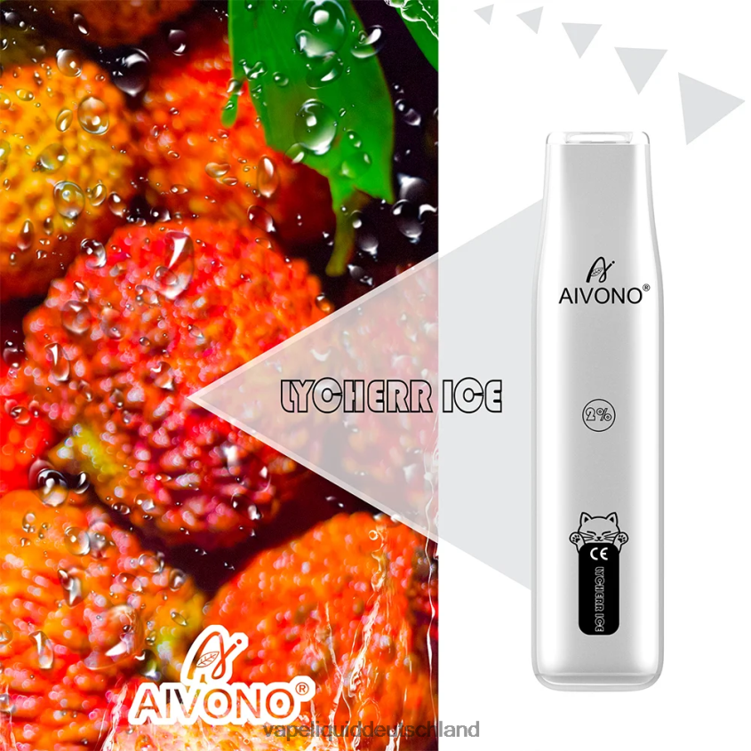 Aivono AIM CAT 400 Litschi-Eis - 62BZJ6338 Vape Liquid