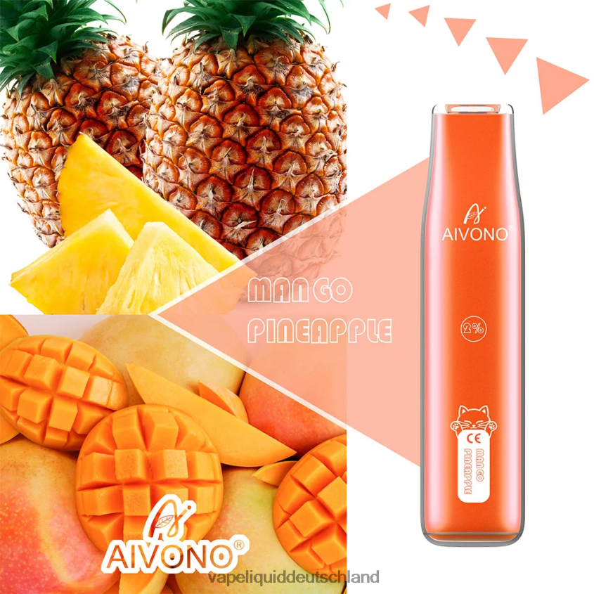 Aivono AIM CAT 400 Mango-Ananas - 62BZJ6340 Vape Liquid