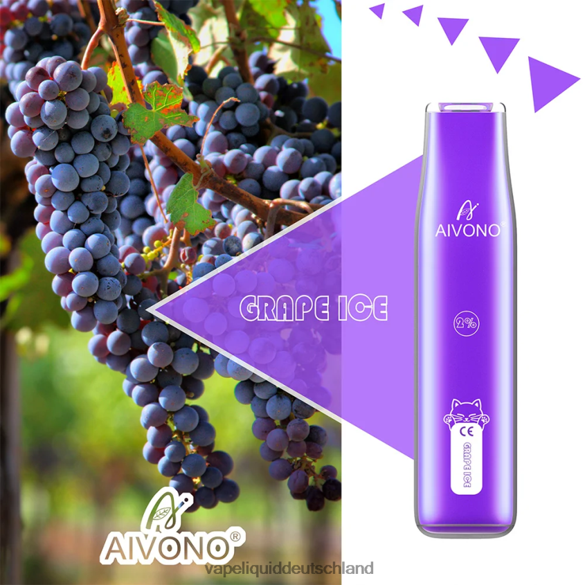 Aivono AIM CAT 400 Traubeneis - 62BZJ6337 Vape Deutschland