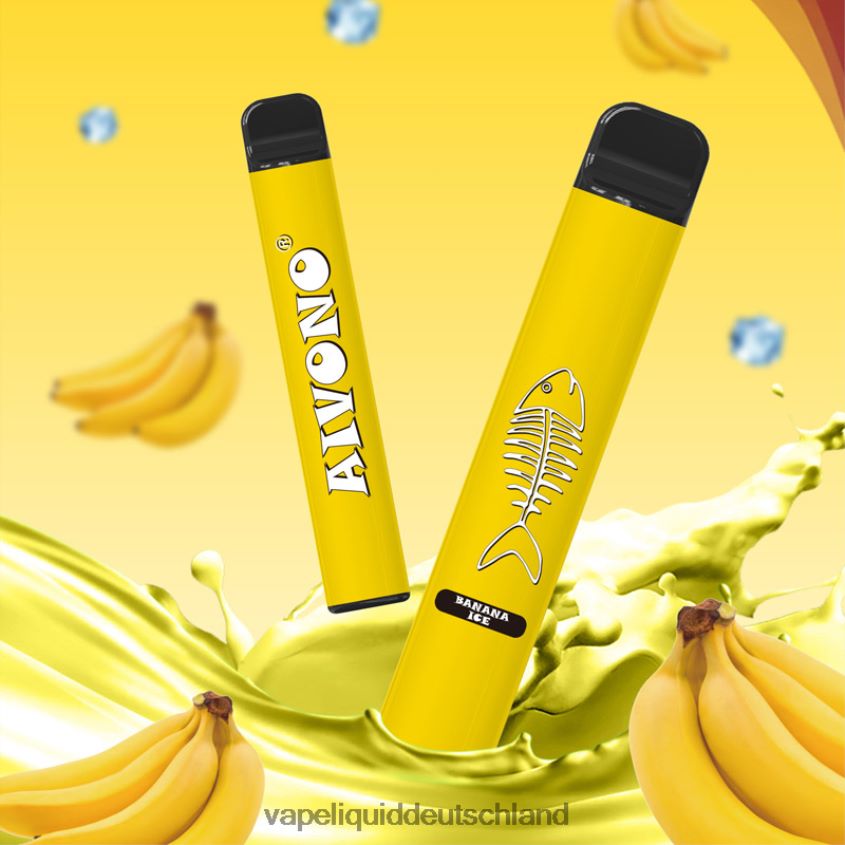 Aivono AIM FISHBONE 600 Bananeneis - 62BZJ6276 Vape Liquid