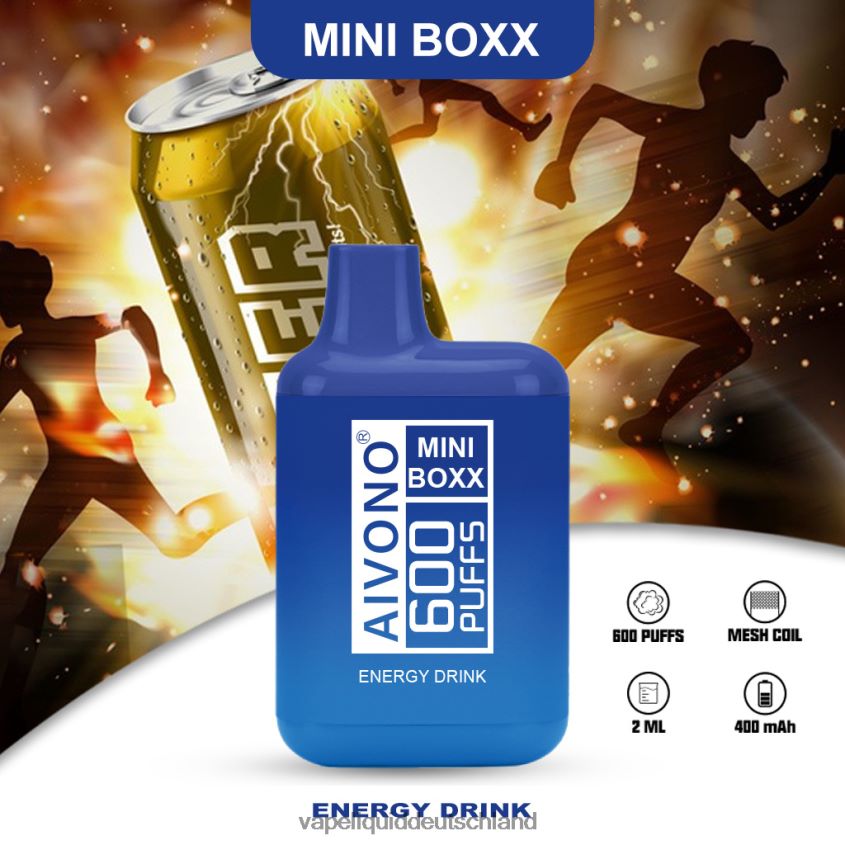 Aivono AIM MINI BOXX 600 Energy-Drink - 62BZJ6237 Vape Deutschland