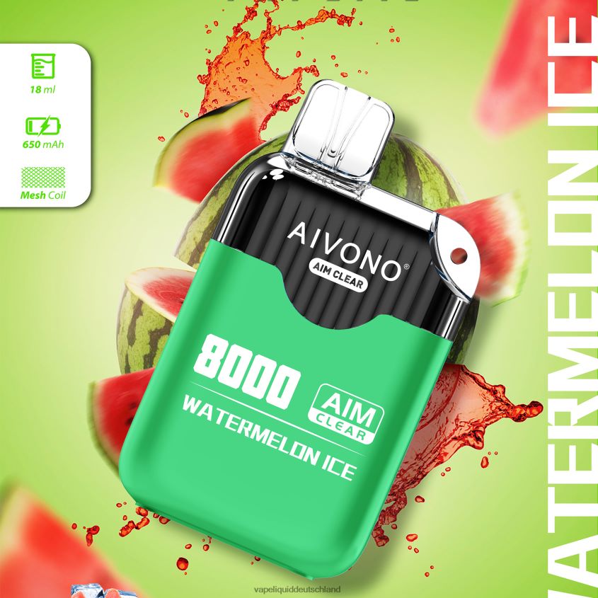 Aivono AIM CLEAR 8000 Wassermeloneneis - 62BZJ6204 Vape Liquid