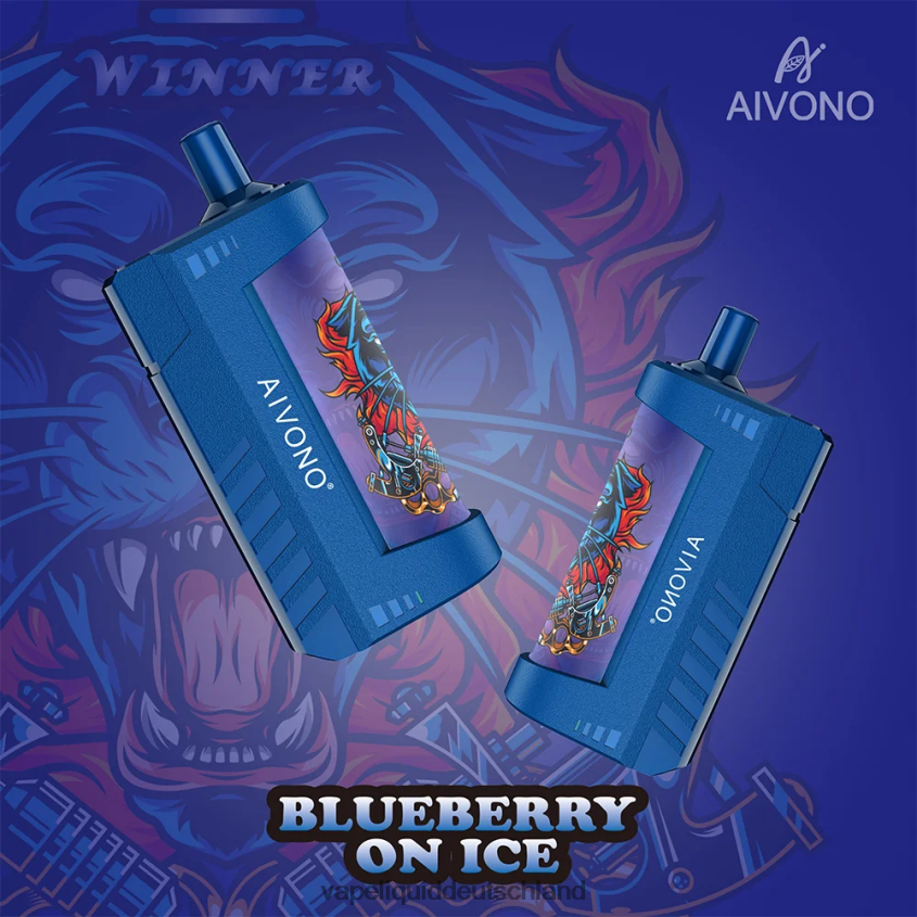 Aivono AIM WINNER 5000 Blaubeere auf Eis - 62BZJ6123 Vape Deutschland