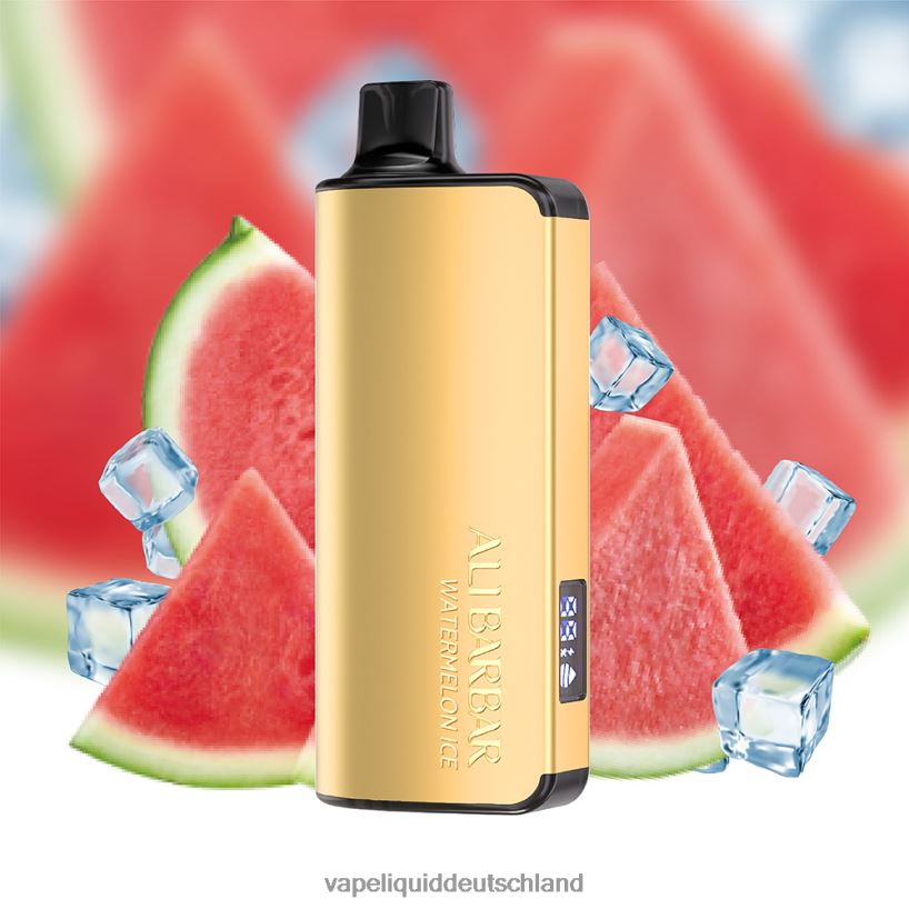 Alibarbar Ingot 9000 Einweg-Vaporizer Wassermeloneneis X068JX26 Vape Deutschland