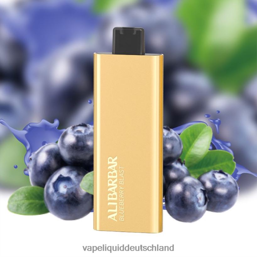 Alibarbar Pandora 7000 Einweg-Vaporizer Blaubeer-Explosion X068JX50 Vape 12000 Züge