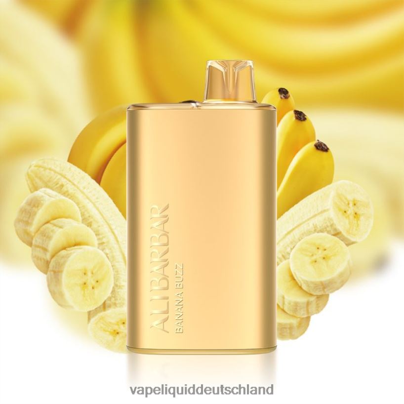 Alibarbar Rich 8000 Einweg-Vaporizer Bananensummen X068JX2 Vape Liquid