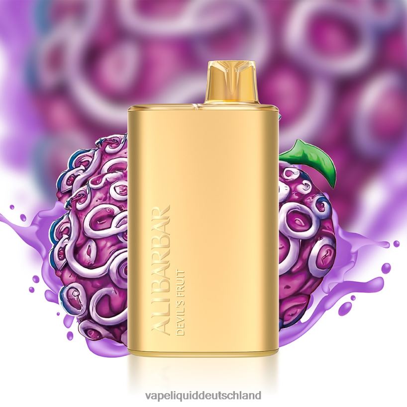 Alibarbar Rich 8000 Einweg-Vaporizer Erdbeer-Hubba-Bubba X068JX12 Vape Liquid