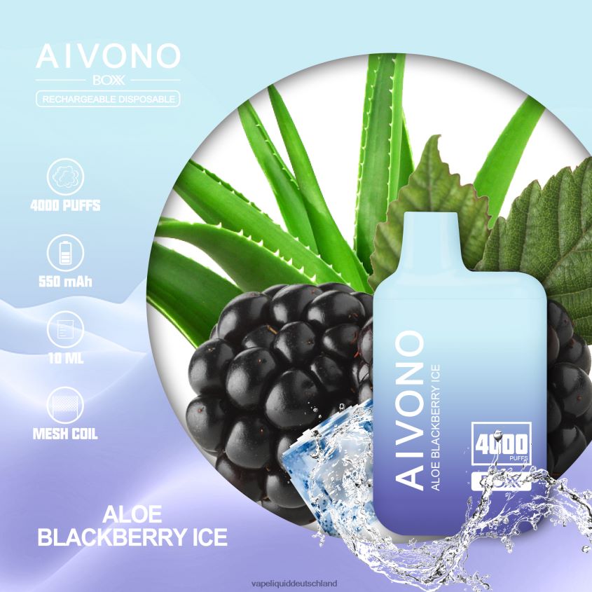 Aivono AIM BOXX 4000 Aloe-Strom-Eis - 62BZJ6228 Vape Liquid