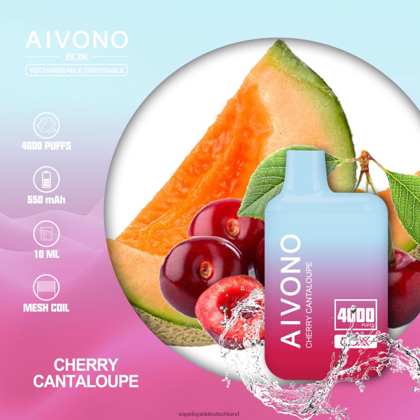 Aivono AIM BOXX 4000 Kirschmelone - 62BZJ6223 Vape Deutschland
