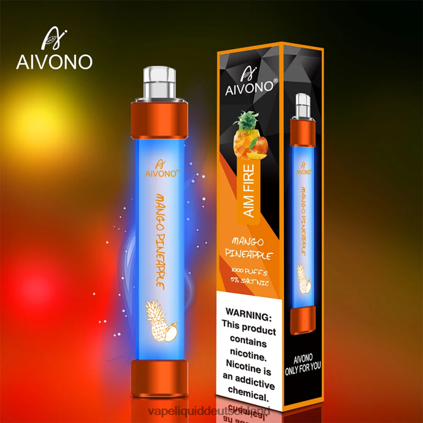 Aivono AIM FIRE 1000 Mango-Ananas - 62BZJ6331 Vape Deutschland