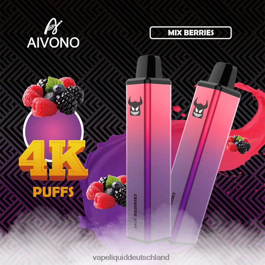 Aivono AIM FREAK 4000 gemischte Beeren - 62BZJ6260 Vape Liquid