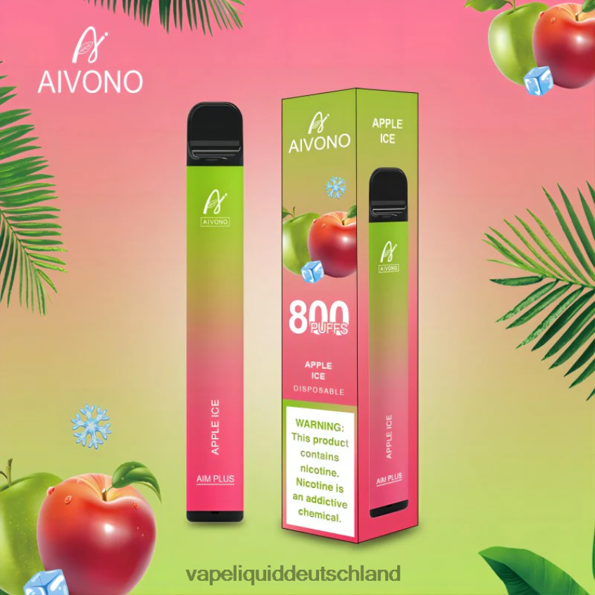 Aivono AIM PLUS 800 Apfeleis - 62BZJ6170 Vape Liquid
