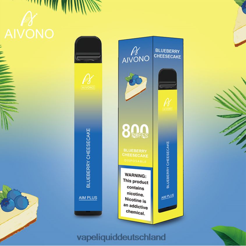 Aivono AIM PLUS 800 Blaubeer-Käsekuchen - 62BZJ6174 Vape Liquid