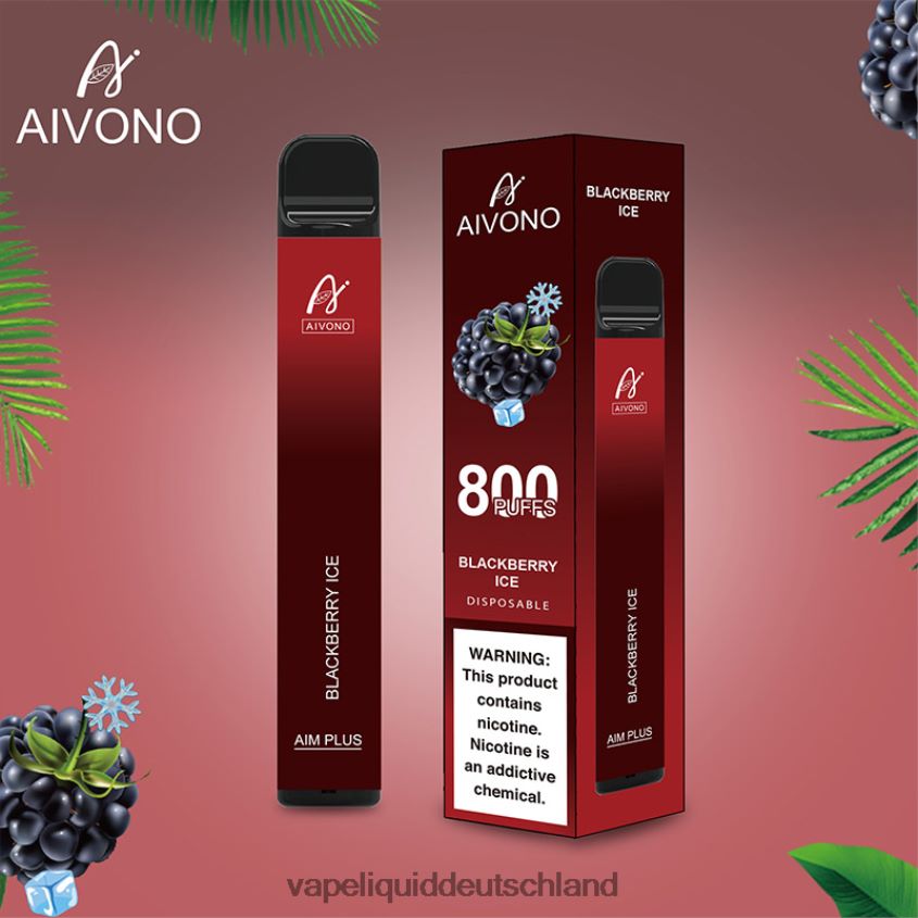 Aivono AIM PLUS 800 Brombeereis - 62BZJ6172 Vape Liquid
