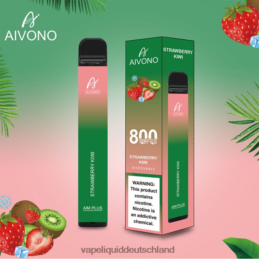 Aivono AIM PLUS 800 Erdbeer-Kiwi - 62BZJ6194 Vape Liquid