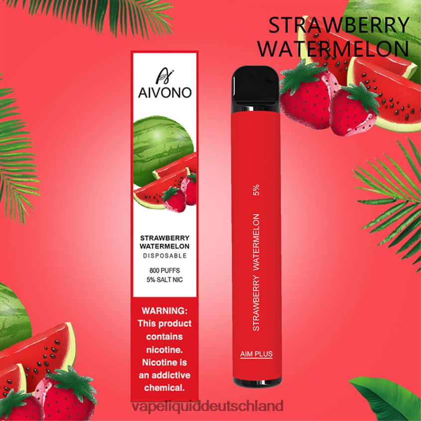 Aivono AIM PLUS 800 Erdbeerwassermelone - 62BZJ6196 Vape Liquid