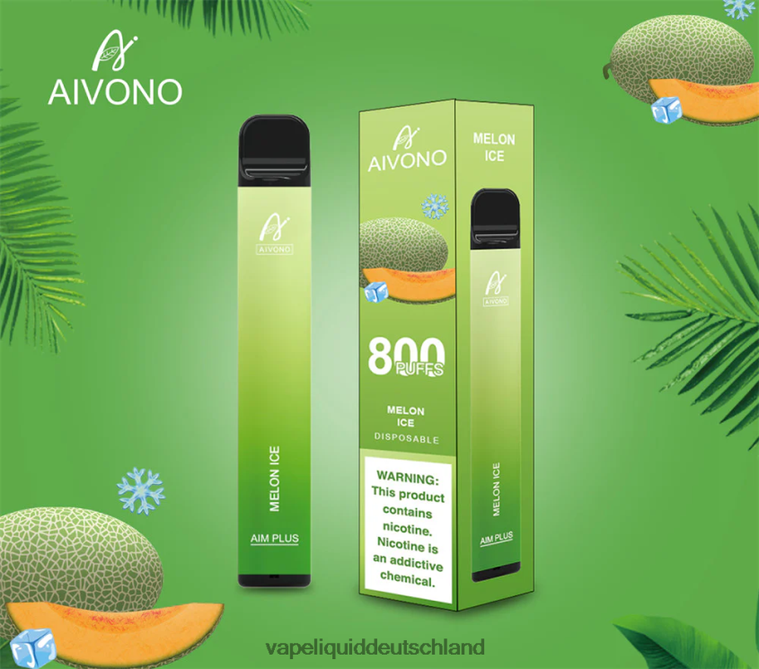 Aivono AIM PLUS 800 Meloneneis - 62BZJ6187 Vape Deutschland