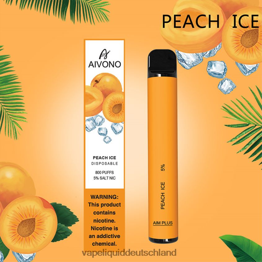 Aivono AIM PLUS 800 Pfirsicheis - 62BZJ6190 Vape Liquid