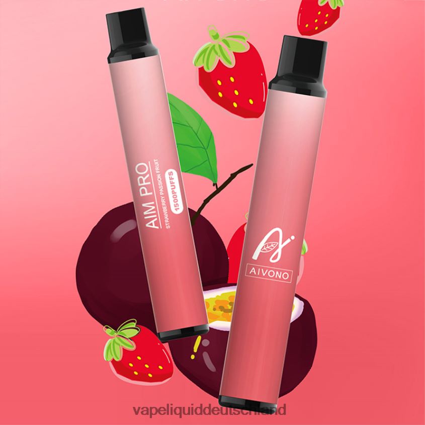 Aivono AIM PRO 1500 Erdbeer-Passionsfrucht - 62BZJ6162 Vape Liquid