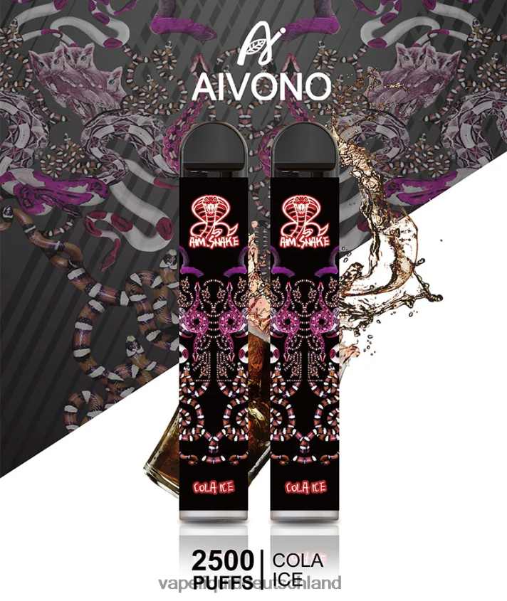 Aivono AIM SNAKE 2500 Cola-Eis - 62BZJ6301 Vape Deutschland