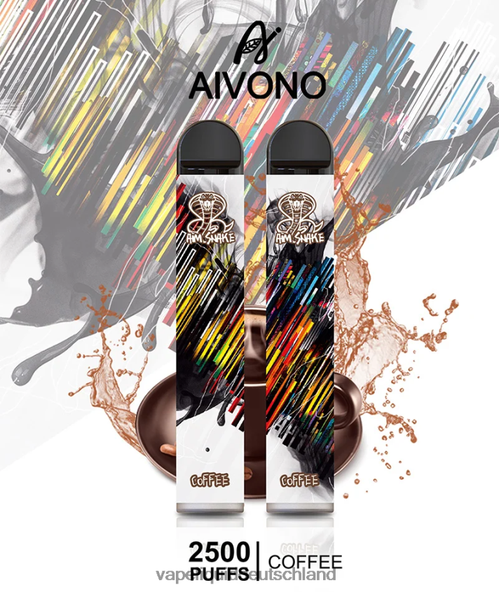 Aivono AIM SNAKE 2500 Kaffee - 62BZJ6300 Vape Liquid