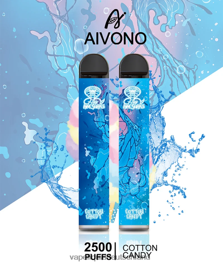 Aivono AIM SNAKE 2500 Zuckerwatte - 62BZJ6303 Vape Deutschland