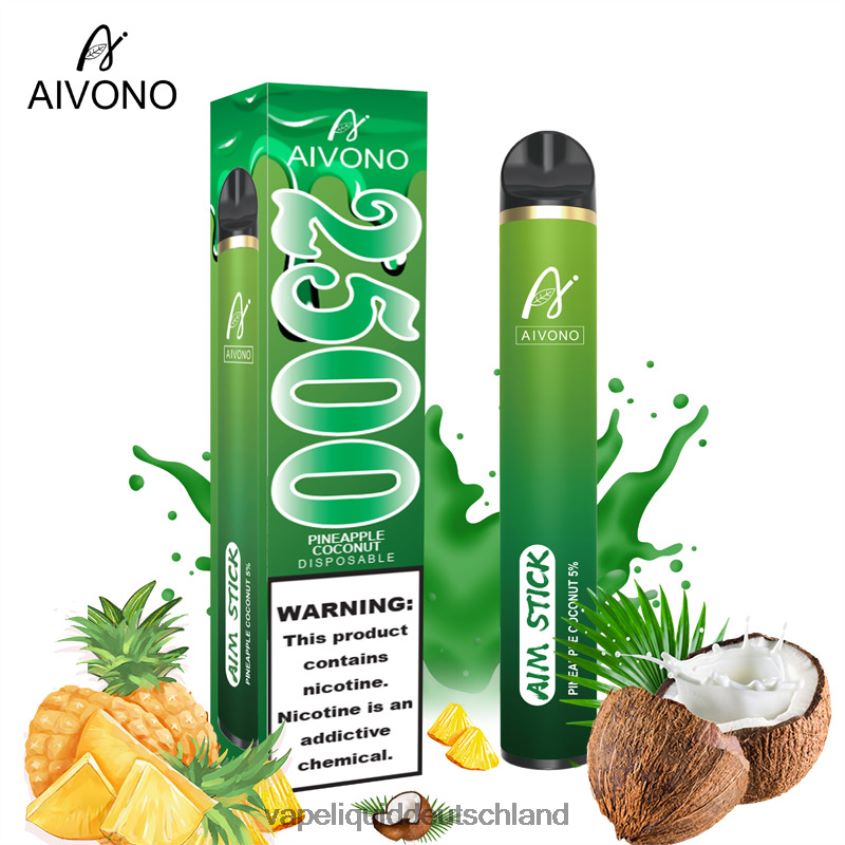 Aivono AIM STICK 2500 Ananas-Kokosnuss - 62BZJ6153 Vape Deutschland