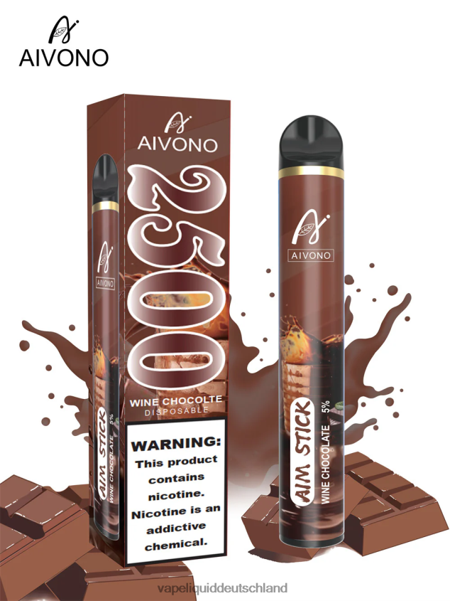 Aivono AIM STICK 2500 Weinschokolade - 62BZJ6156 Vape Liquid
