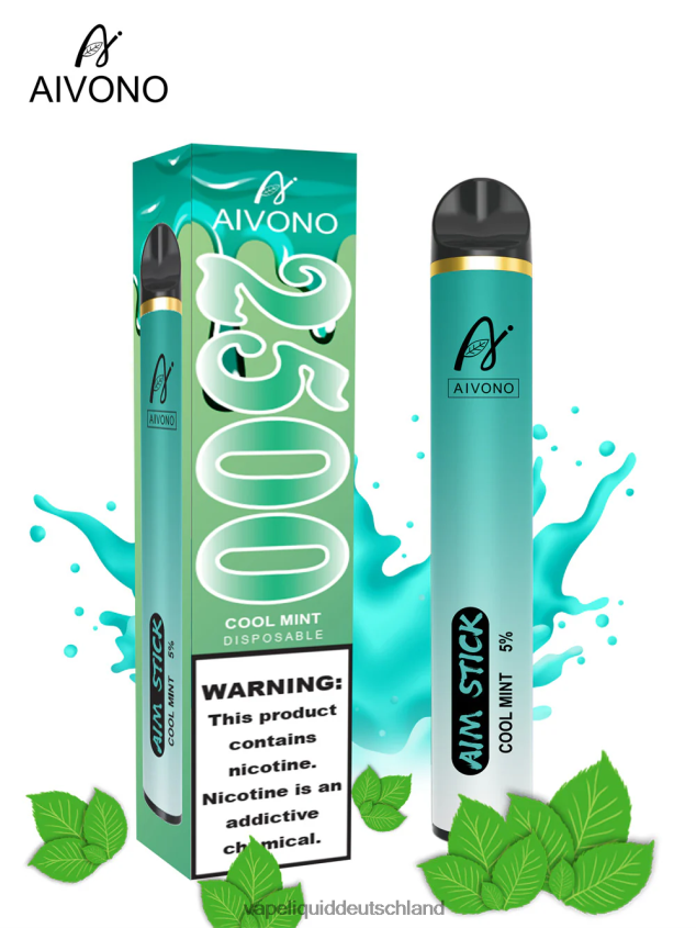 Aivono AIM STICK 2500 kühle Minze - 62BZJ6159 Vape Deutschland