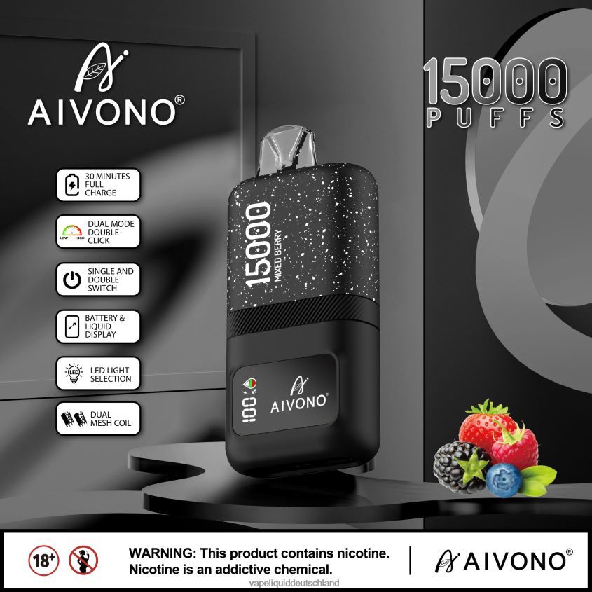 Aivono AIM magic 15000 gemischte Beere - 62BZJ667 Vape Deutschland