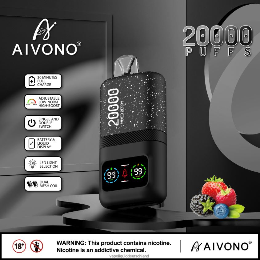 Aivono AIM magic 20000 gemischte Beere - 62BZJ678 Vape Liquid