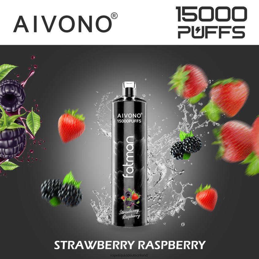 Aivono FATMAN 15000 Erdbeer-Himbeere - 62BZJ615 Vape Deutschland