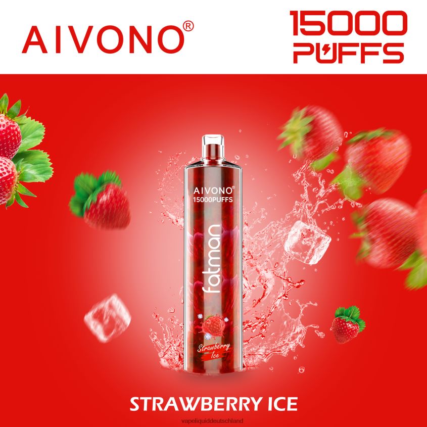 Aivono FATMAN 15000 Erdbeereis - 62BZJ611 Vape Deutschland