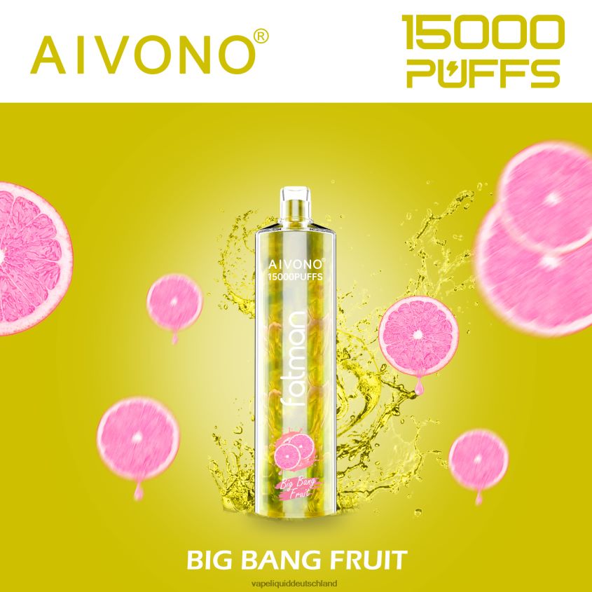 Aivono FATMAN 15000 Urknallfrucht - 62BZJ616 Vape Liquid