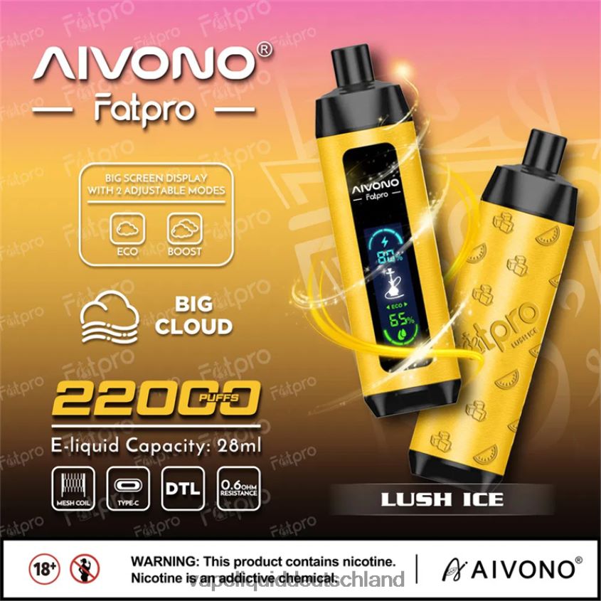 Aivono Fatpro 22000 üppiges Eis - 62BZJ63 Vape Deutschland