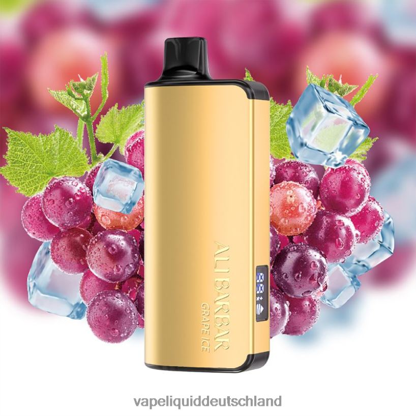 Alibarbar Ingot 20000 Einweg-Vapes Traubeneis X068JX37 Vape Liquid