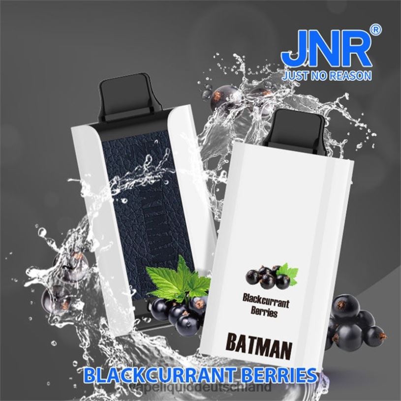 JNR BATMAN 11000 284XF15 schwarze Johannisbeeren Vape 12000 Züge